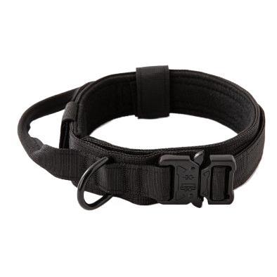 Tactical Nylon Dog Collar & Leash — K9 Duty Grade