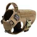 Heavy Duty No Pull Harness & Leash Set — Tactical Training Vest