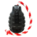 USA-K9 Magnum Grenade Chew Toy | Black Rubber | USA Made