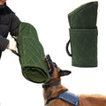 Ultimate  Dog Bite Sleeve for Large Breeds - Perfect for Pitbulls & German Shepherds, Ideal for Puppy Training & Interactive Play - Vibrant Green Design